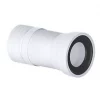 Viva Slinky-Fit WC Pan Connector White 110mm 2 Viva Slinky-Fit WC Pan Connector White 110mm -Pipe Shop 120HR P