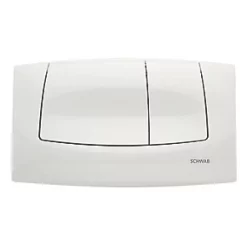 Fluidmaster Schwab Onda 227693 Dual-Flush Flushing Plate White