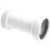 McAlpine WC-CON2 Rigid WC Connector White 97-107mm 1 McAlpine WC-CON2 Rigid WC Connector White 97-107mm -Pipe Shop 209JJ P