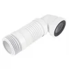 McAlpine WC-CON8F 90° Flexible Pan Connector White 110mm -Pipe Shop 28262 P