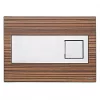 Fluidmaster Schwab Caro 256718 Dual-Flush Flushing Plate Zebrano Wood Effect 2 Fluidmaster Schwab Caro 256718 Dual-Flush Flushing Plate Zebrano Wood Effect -Pipe Shop 4636X P