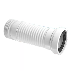 McAlpine WC-F18R Flexible WC Pan Connector White 110mm 4 McAlpine WC-F18R Flexible WC Pan Connector White 110mm - Image 2