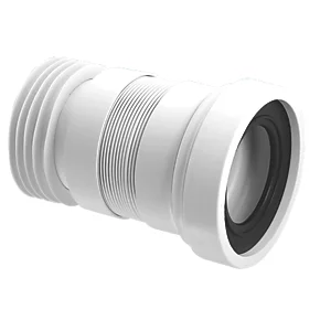 McAlpine WC-F18R Flexible WC Pan Connector White 110mm 3 McAlpine WC-F18R Flexible WC Pan Connector White 110mm