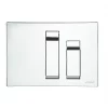 Fluidmaster Schwab Vivo 634678 Dual-Flush Flushing Plate Gloss Chrome 1 Fluidmaster Schwab Vivo 634678 Dual-Flush Flushing Plate Gloss Chrome -Pipe Shop 6621X P