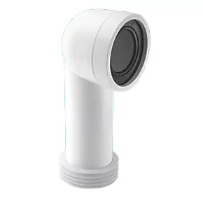 McAlpine WC-CON8 90° WC Pan Connector White 110mm 3 McAlpine WC-CON8 90° WC Pan Connector White 110mm