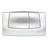 Fluidmaster Schwab Onda 227747 Dual-Flush Flushing Plate Gloss/Matt Chrome 1 Fluidmaster Schwab Onda 227747 Dual-Flush Flushing Plate Gloss/Matt Chrome -Pipe Shop 7361X P