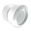 McAlpine MACFIT MAC-1 WC Straight Pan Connector White 90-112mm 2 McAlpine MACFIT MAC-1 WC Straight Pan Connector White 90-112mm -Pipe Shop 78806 P