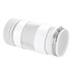 McAlpine WC-F21R Flexible WC Pan Connector White 110mm