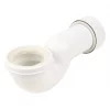 FloPlast SP100 Swan Neck Pan Connector White 1 FloPlast SP100 Swan Neck Pan Connector White -Pipe Shop 87212 P