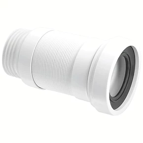 McAlpine WC-F23S Flexible WC Connector White 97-107mm 3 McAlpine WC-F23S Flexible WC Connector White 97-107mm