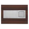 Fluidmaster Schwab Circle 12316 Dual-Flush Flushing Plate Zebrano Wood Effect 2 Fluidmaster Schwab Circle 12316 Dual-Flush Flushing Plate Zebrano Wood Effect -Pipe Shop 9765X P